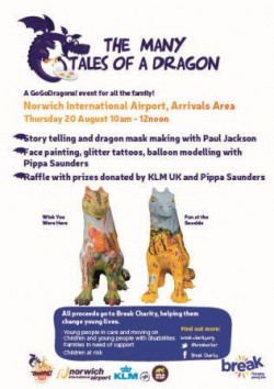 Norwich Airport flyer 20 Aug