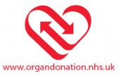 Organ donation white back