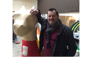 Mik Richardson with Soup dragon WS