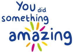 You Did Something Amazing Sticker